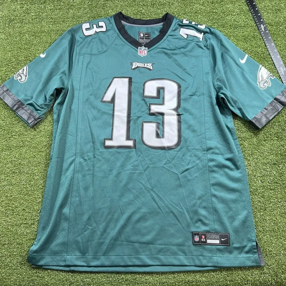 Eagles #13 Custom Named Jersey Size L NWOT